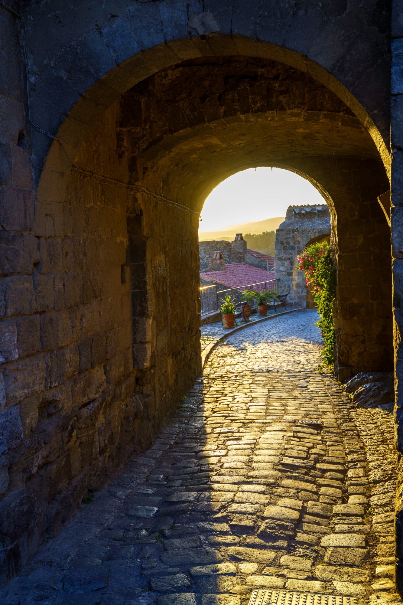 Bolsena, medieval city in Viterbo province