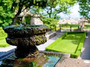 Italian garden of Villa Lante at Viterbo